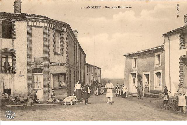 Carpo08 carte postale route de beaupreau